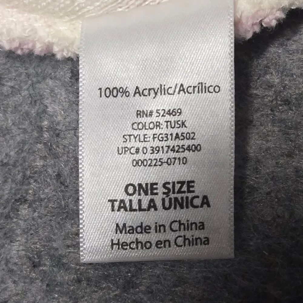 Toddler Girls Pink & Black Striped Winter Beanie | Cozy Lined Knit Hat One Size